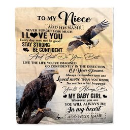 Personalized To My Bonus Son Gifts From Stepmother Stepdad Blanket Eagle Never Forget How Much I Love You Stepson Birthday Graduation Christmas Fleece Blanket