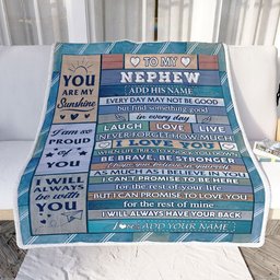 Personalized To My Nephew Gifts From Aunt Uncle Auntie Blanket Wood I Love You Birthday Graduation Gifts For Nephew Christmas Customized Fleece Throw Blanket