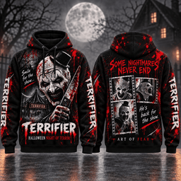 Terrifier Halloween Hoodie Gift For Horror Fans