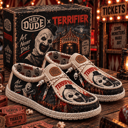 Terrifier Hey Dude Shoes Gift For Horror Fans