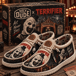 Terrifier Hey Dude Shoes Gift For Horror Fans
