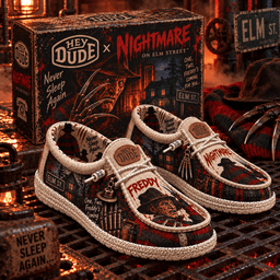 Freddy Krueger Hey Dude Shoes Gift For Horror Fans
