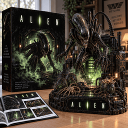 Halloween Alien Collector's Edition Acrylic Plaque