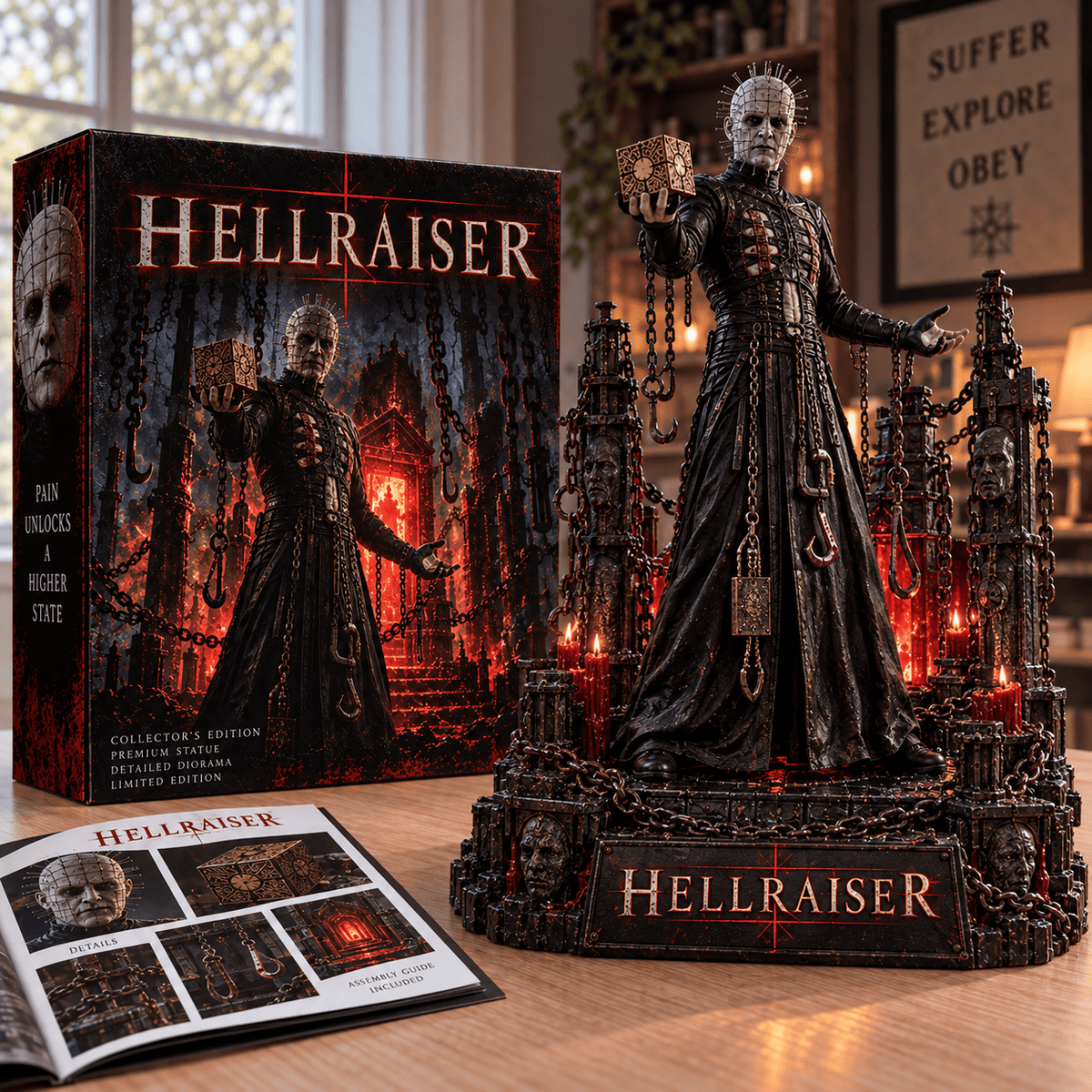 Halloween Hellraiser Collector's Edition Acrylic Plaque