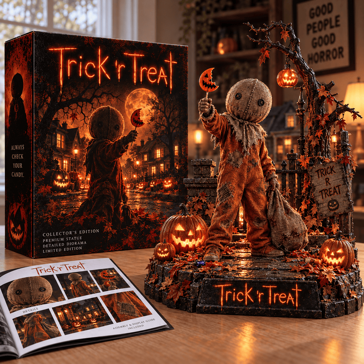 Halloween Trick 'r Treat Collector's Edition Acrylic Plaque