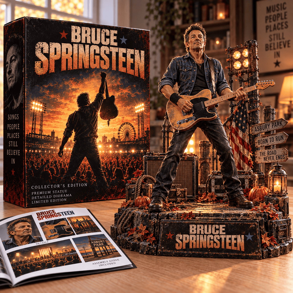 Halloween Bruce Springsteen Collector's Edition Acrylic Plaque