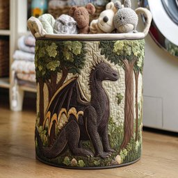 Blazing Spirit Quilted Laundry Basket Must-Have Laundry Essential