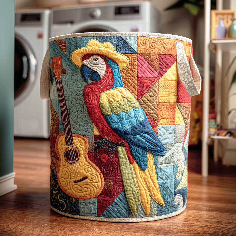 Color Flight Quilted Laundry Basket Valentine�s Day Merch Gift