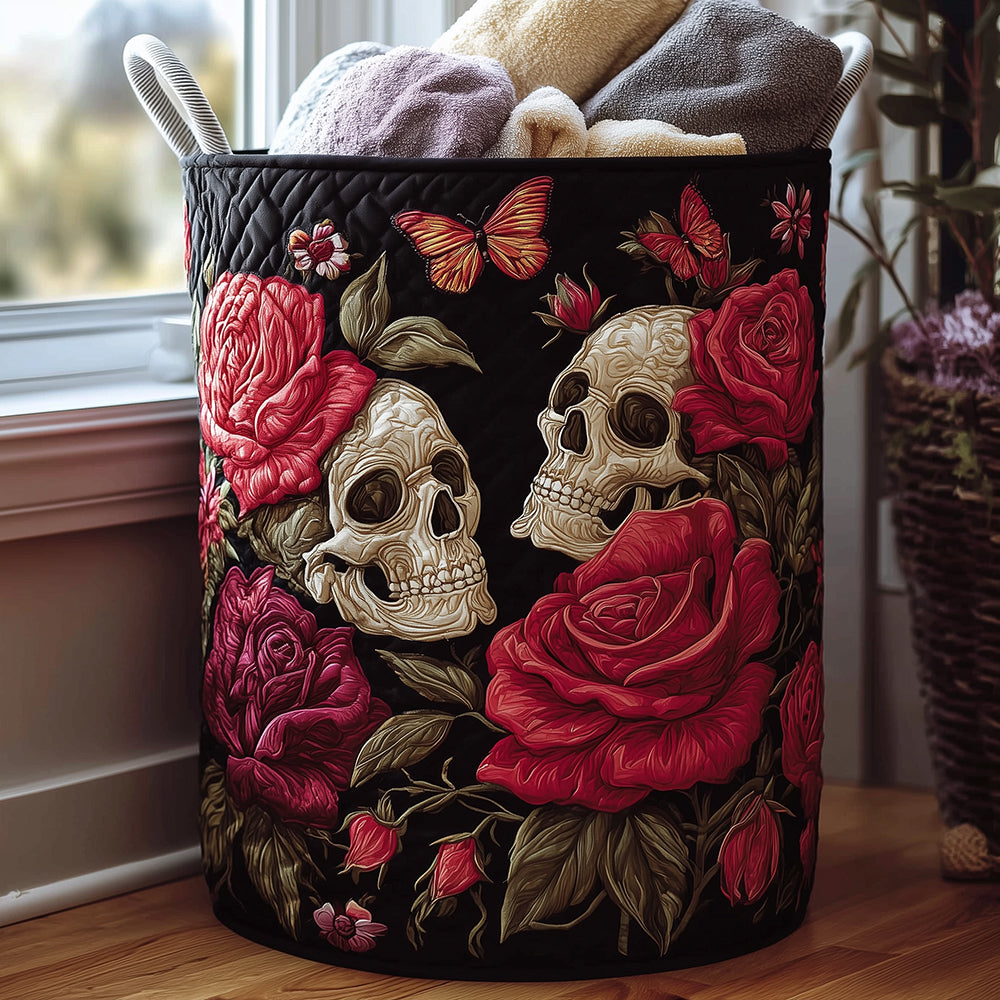 Eternal Skull Quilted Laundry Basket Spring Merch Pick