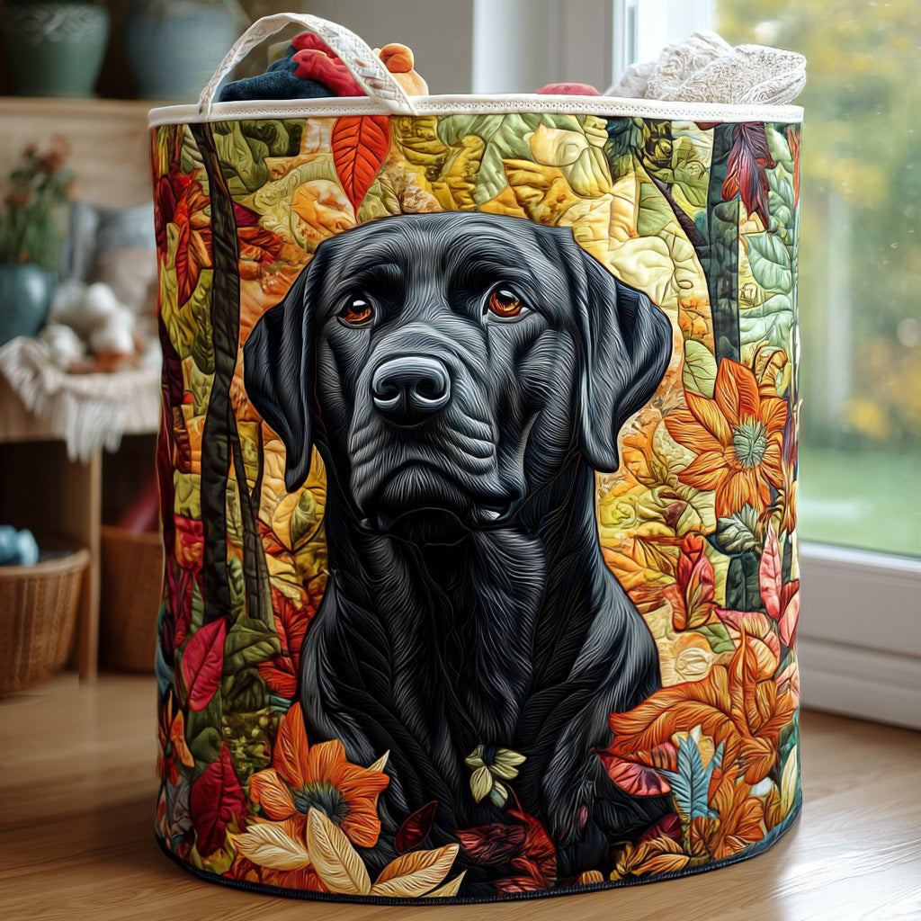 Labrador Loyalty Quilted Laundry Basket Anniversary Merch Gift