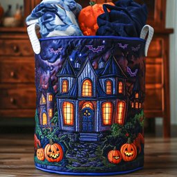 Scary Sweet Quilted Laundry Basket Valentine�s Day Merch Gift