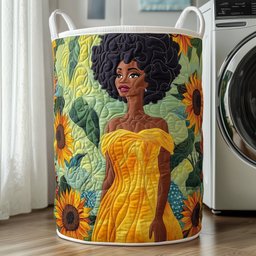Proud Roots Quilted Laundry Basket New Year Merch Gift