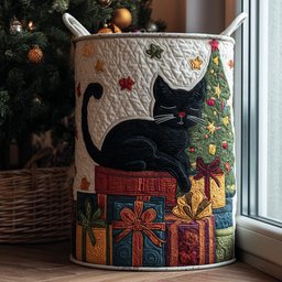Gift Nap Quilted Laundry Basket Merch For Friends