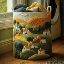 Tuscan Fields Quilted Laundry Basket Best Gift For Him