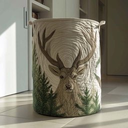 Forest Guardian Quilted Laundry Basket Must-Have Laundry Essential