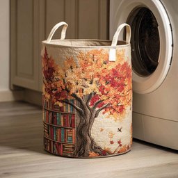 Forest Page Quilted Laundry Basket Mother�s Day Merch Gift