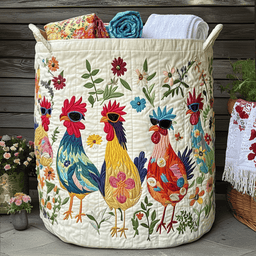 The Cool Comb Quilted Laundry Basket Winter Merch Essentials