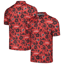 Reyn Spooner Atlanta Falcons Merch Red Pua Performance Polo Shirt Gift For Sport Mens_