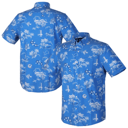 Reyn Spooner Detroit Lions Merch Hawaiian Shirt Throwback Kekai Performance Aloha Shirt Best Gift_