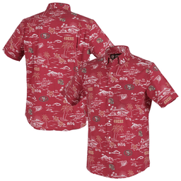 Reyn Spooner San Francisco 49ers Merch Hawaiian Shirt Scarlet Kekai Aloha Shirt Dad Gift_