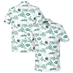 Reyn Spooner New York Jets Merch  Pua Performance Game Day Polo Shirt Gift For Dad