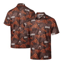 Reyn Spooner Cleveland Browns Merch Throwback Pua Performance Polo Shirt Football Related Gift_