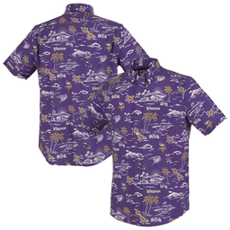 Reyn Spooner Minnesota Vikings Merch Hawaiian Shirt Kekai Performance Aloha Shirt Gift For Him