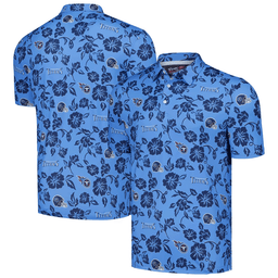 Tennessee Titans Merch Reyn Spooner Light Blue Pua Performance Polo Shirt Gift For Brothers_