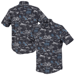 Reyn Spooner Tennessee Titans Merch Hawaiian Shirt Navy Kekai Performance Aloha Shirt Best Gift Ideas_