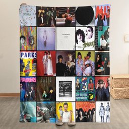 Sparks Merch Albums Collage Sherpa Blanket Gift For Art Rock Fans