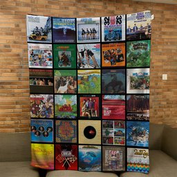 The Beach Boys Merch Albums Collage Sherpa Blanket Gift For Surf Rock Aficionados