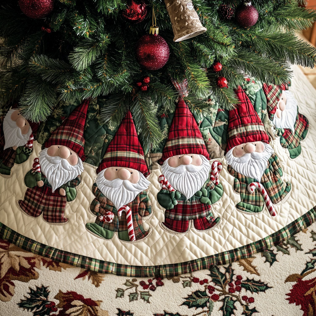 Tiding Joy Quilted Christmas Tree Skirt Trending Christmas Tree Skirt Merch 2025