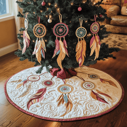 Southwest Dreamcatchers Quilted Tree Skirt Lovely Mother�s Day Gift Merch