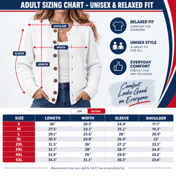 Seattle Seahawks | Premium NFL Game Day Winter Wonderland Snowflake Cardigan TD size chart