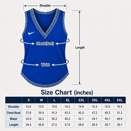 New York Giants | Premium NFL Retired But Still Loud Tropical Floral Sleeveless Top Shirt TD size chart