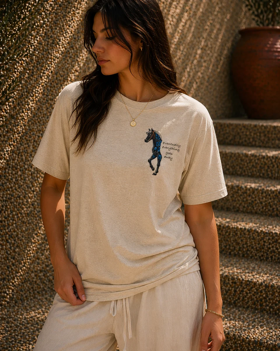 Safar Archive Tee in beige