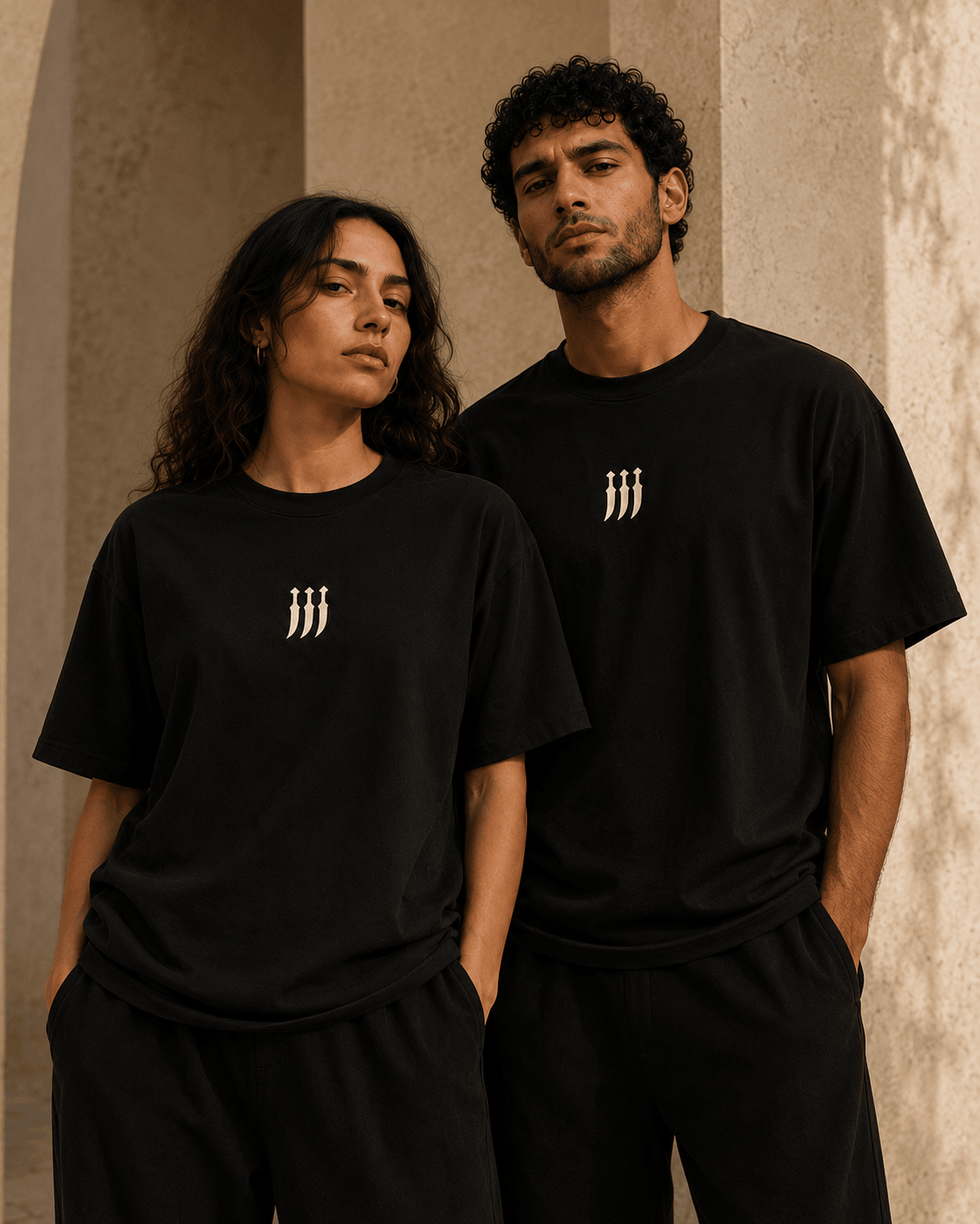 Jambiya Archive Tee in black