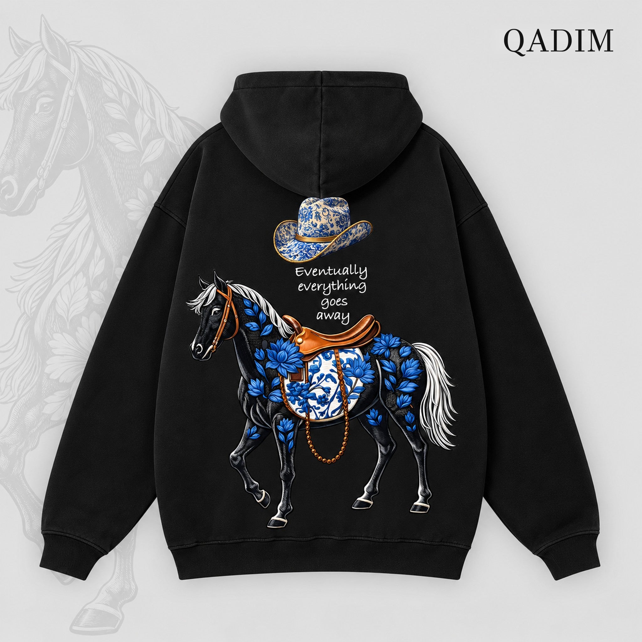 Safar Hoodie — Black, back