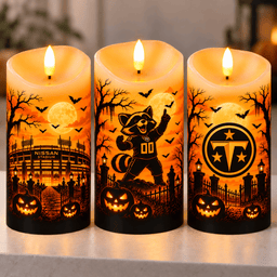 Tennessee Titans Halloween Flameless LED Candles