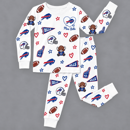 Buffalo Bills Kids Pajama Set