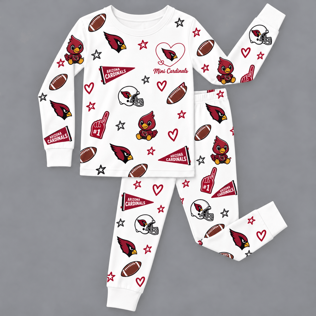 Arizona Cardinals Kids Pajama Set