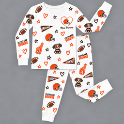 Cleveland Browns Kids Pajama Set