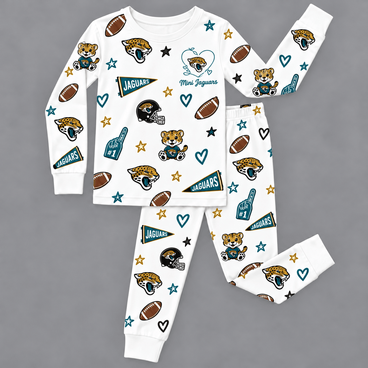 Jacksonville Jaguars Kids Pajama Set