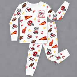 Kansas City Chiefs Kids Pajama Set