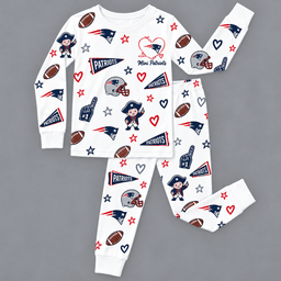 New England Patriots Kids Pajama Set