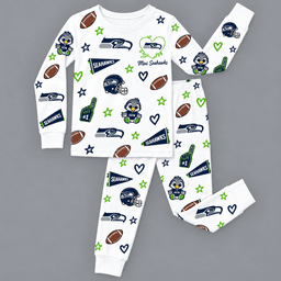 Seattle Seahawks Kids Pajama Set