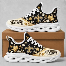 New Orleans Saints Fall Maple Leaves Chunky Sneakers – Autumn Edition