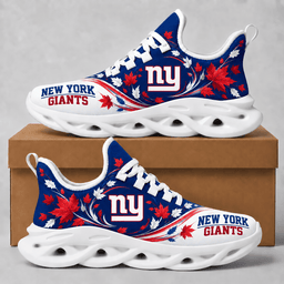 New York Giants Fall Maple Leaves Chunky Sneakers – Autumn Edition