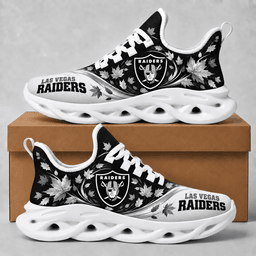 Las Vegas Raiders Fall Maple Leaves Chunky Sneakers – Autumn Edition