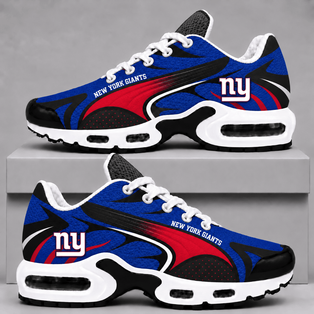 New York Giants Premium Air Max Style Sneakers - Gifts for Fans